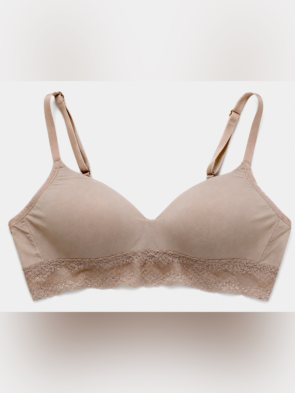 Natori nude lace trim bra size 38B